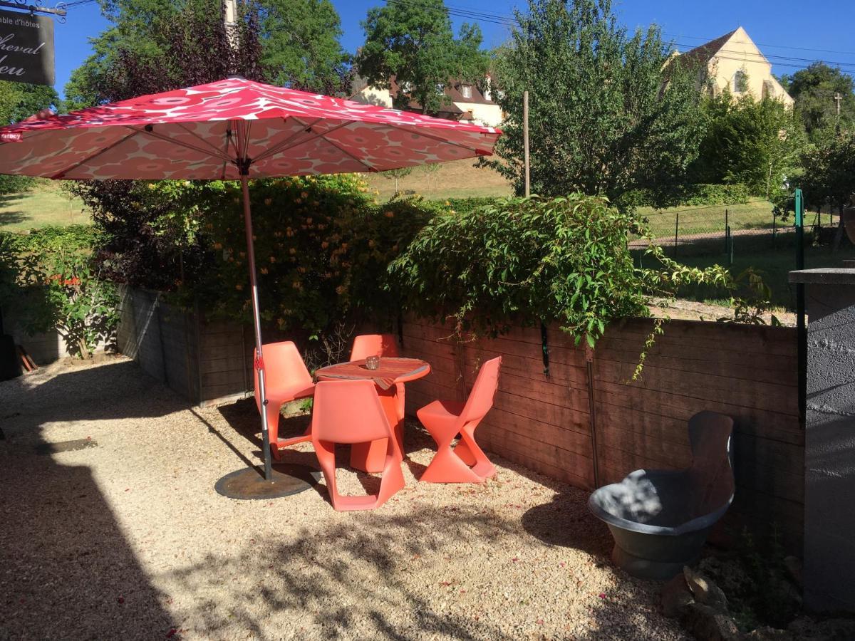 Au Cheval Bleu Bed & Breakfast Fontenay-pres-Vezelay Ngoại thất bức ảnh