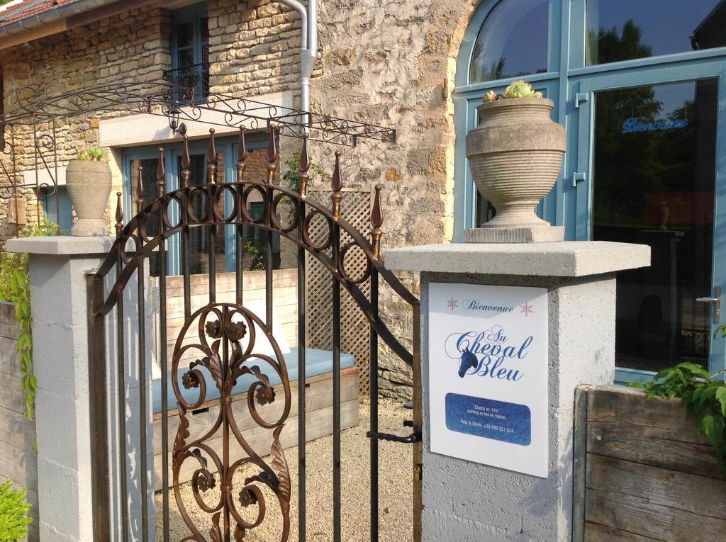 Au Cheval Bleu Bed & Breakfast Fontenay-pres-Vezelay Ngoại thất bức ảnh